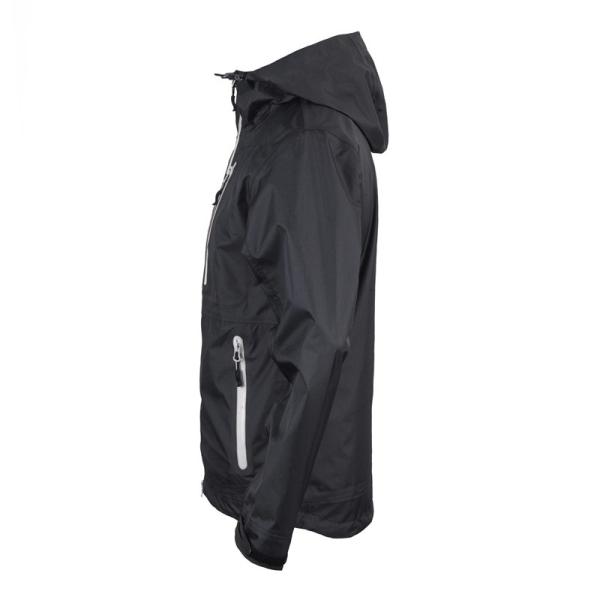 Do revestimento impermeável da chuva do trabalho dos homens do poliéster peso leve 100% dos bolsos multi exterior