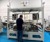 Máquina constructora de núcleo de radiador con tamaño máximo de placa de cabezal de 100 mm con requisitos de presión de aire de 0,8 MPa 220 V