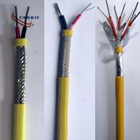 3*1,5 mm2 câble thermocouple à plusieurs noyaux en PVC isolé de type K pour la fabrication de céramiques et de verre