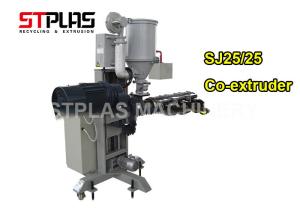Extrudeuse en plastique de vis simple compacte barrant la machine pour le tuyau