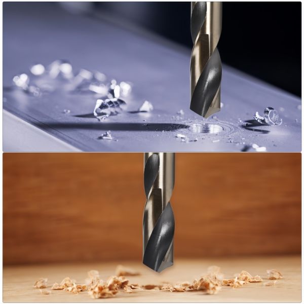 6542 5.0mm HSS Drill Bit Black Amber Surface Hss 4241 Steel