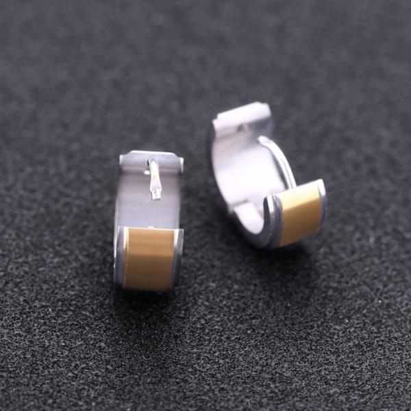 High Quality Wholesale gold Earrings Designs Stainless Steel Clip On Earrings