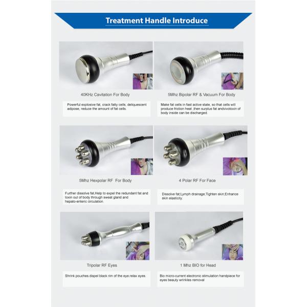 Кавитация RF вакуума уменьшая машину красоты для жирный горящий затягивать кожи
