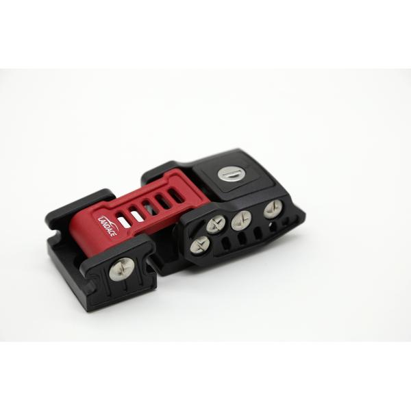 Wrangler JK JL Red Black Latch Locking Hood Catch Latches Kit with 440*240*80mm Size