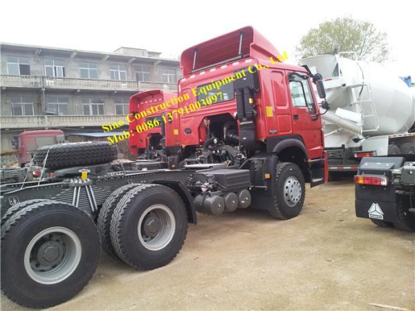 90 vermelhos Ton Euro III 371hp HOWO 6x4 principal - caminhão do motor