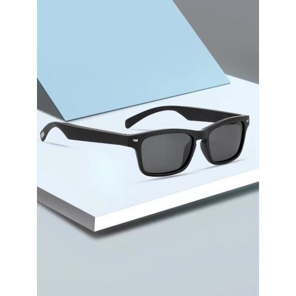 100mAh BT5.0 Bluetooth Smart Glasses Dual Speakers Microphone With Two Lens