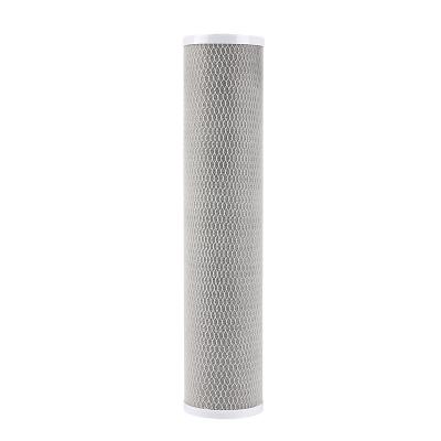 Polyethylene Netting 10inch 5micron CTO Alkaline Water Filter Cartridge for Commercial