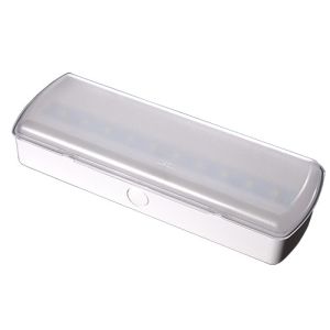 220V IP20 Battery Operated LED Emergency Light Teaching Buildings EF108AM