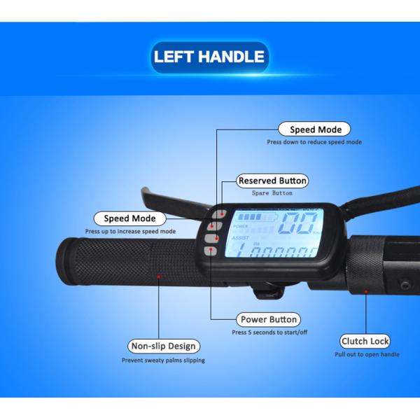 2 Wheel Electric Scooter Foldable Adults Mobility Folding Scooters Portable