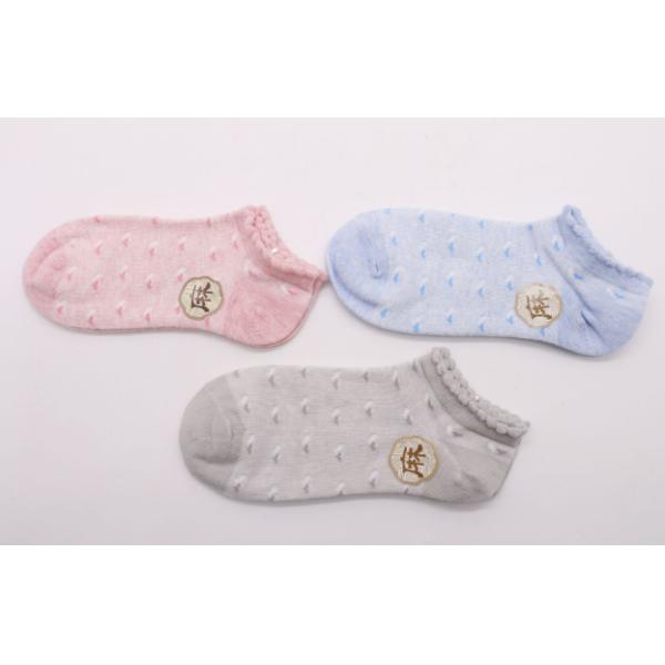 Eco Friendly Women Ankle Length Socks / Ankle Compression Socks High Performance