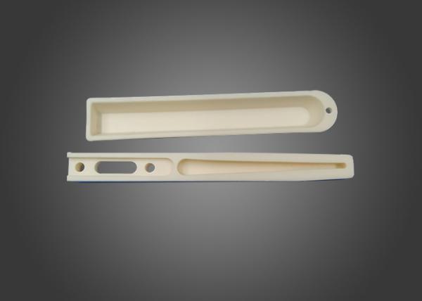 3.6 - 3.63g / Cm3 Steatite Ceramic 99 % Alumina Plate Industry Machinery Parts