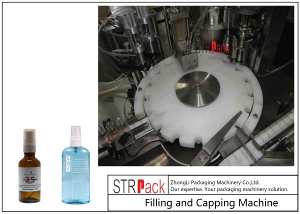 Le remplissage automatique de Monoblock et la machine de capsulage, pulvérisent la machine de capsulage remplissante liquide