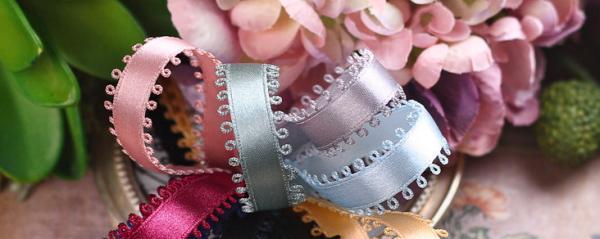 Ruban en polyester brillant pour mariage, importé de Corée, nœud tissé à double oreille pour vêtements et emballage cadeau