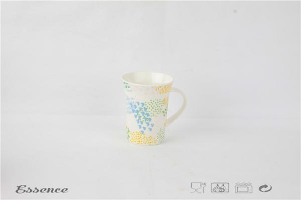 Horn Shape New Bone China Coffee Mugs Two Sizes For Christmas Gifts