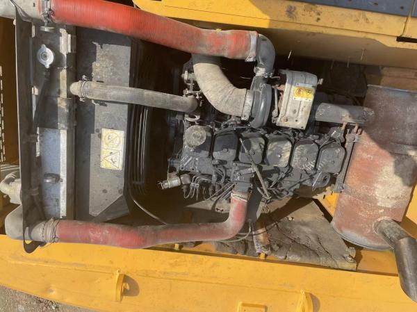 Korean 22ton Used Hyundai Excavators 220 Heavy Hydraulic Backhoe Original