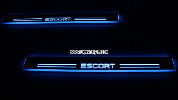 Ford Escort Scuff Plate LED Light Bar Car Door Scuff Plate aftermarket