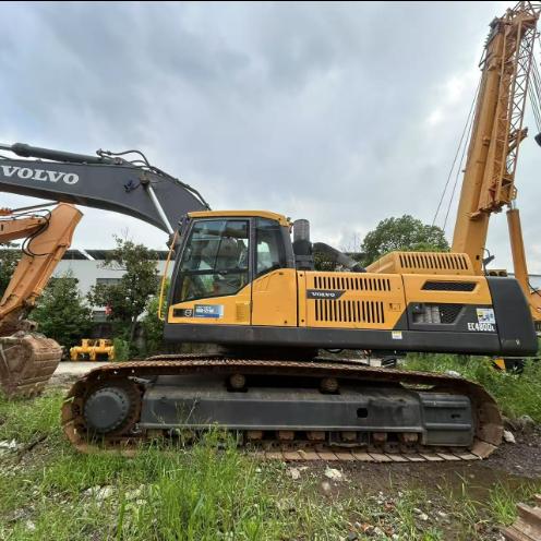 Used Korea Hydraulic Crawler Big Excavator Volvo 480 Good Performance High Work Efficiency