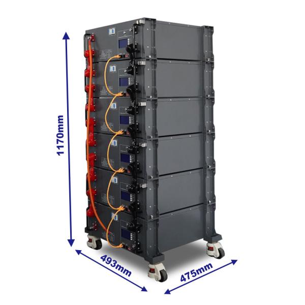 Large Scale Photovoltaic Energy Storage Battery 48v Lifepo4 Solar Battery 20kwh