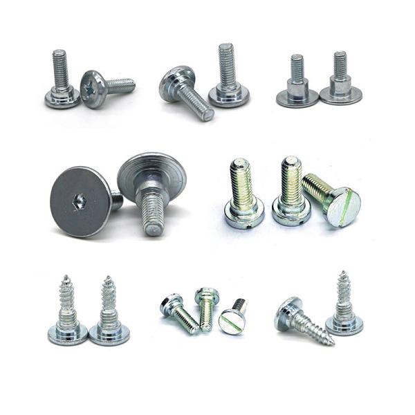Flat Step Screw Buttons Stainless Steel Shoulder Bolts Precision Socket Shoulder Screws