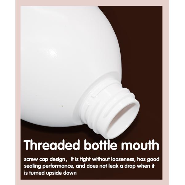 2.8cc Lotion Pump Bottle 240ml 300ml PET Round Shoulders Cosmetic Bottles