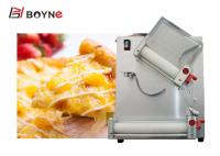 rolo de aço inoxidável da massa da máquina 30cm da imprensa da massa da pizza 106rpm
