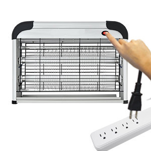 JZ Original 20w Aluminum Electric Fly Catcher  Insest Killing  Pest Control Bug Zapper Mosquitoes Killer Lamp for Indoor