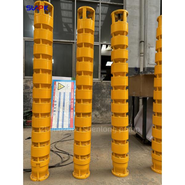 High head and large flow QJ cast iron submersible pump energy-saving and efficient
