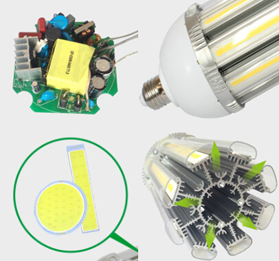 40W LED COB Bulb home lighting outdooor lighting replcement of HID Corn bulb led light