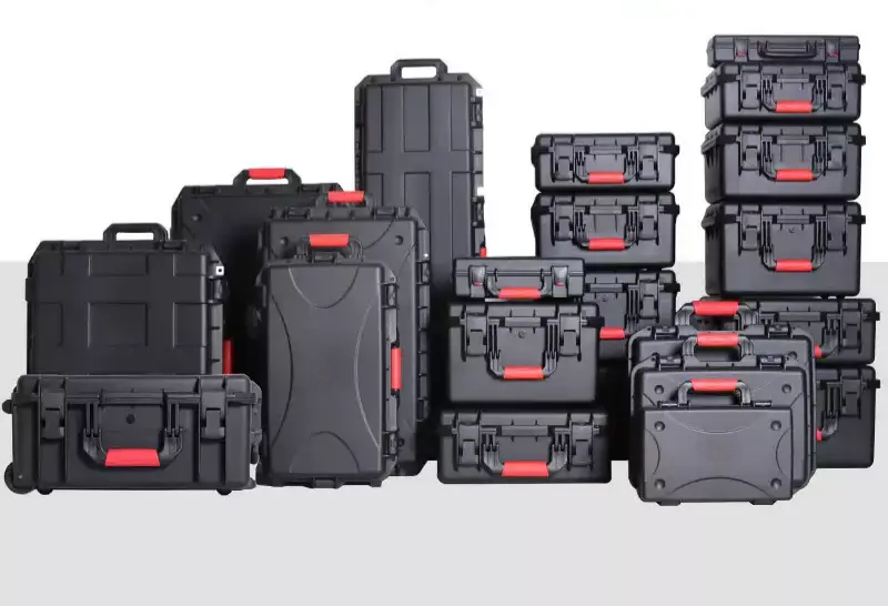 Portable Plastic Safety Case Multi-Functional Waterproof And Shockproof