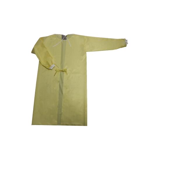 Желтая одежда ткани 100GSM тафты 100% полиэстер устранимая медицинская