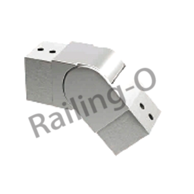 1.5mm 40mm Square Slot Architectural ODM Downward Adjustable Connector