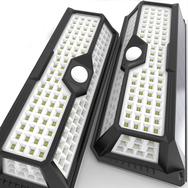 Warm White 5.5V 136 Led Outdoor Light 15w Ip66 For Porch Garden Driveway