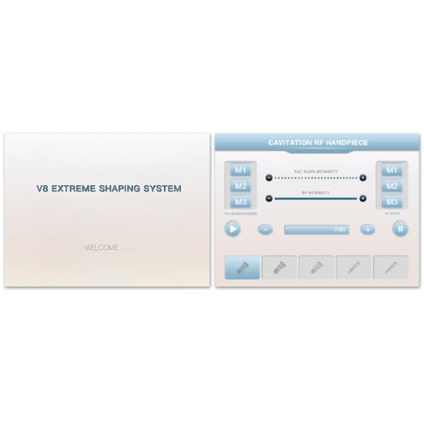 40K Cavitation Weight Loss Machine 40KHz Cavitation RF Vacuum Slimming Machine