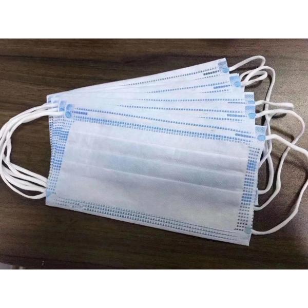 3-ply disposable white color face mask adult CE certificate
