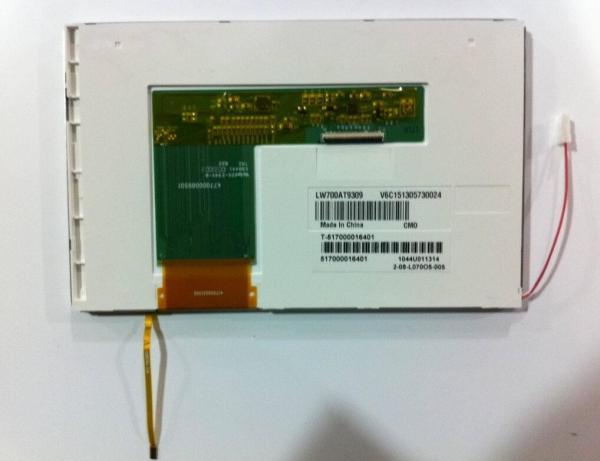 CHIMEI 7.0 inch 262K TFT LCD Digital Screen LW700AT9309 (800 RGB * 480)