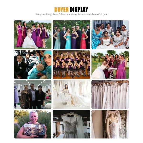 Beige Color Applique Long Wedding Dresses For Women Maxi Floor Length