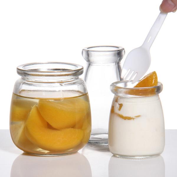 Bouteilles de 200 ml de verre claires et étanches 8 oz Bouteilles à épices en vrac