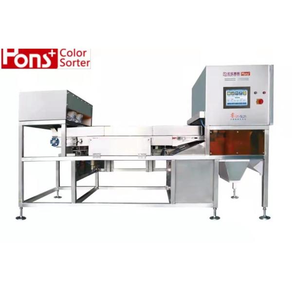 промышленная сортировщица цвета камеры CCD 500kg/H для сломленного стекла