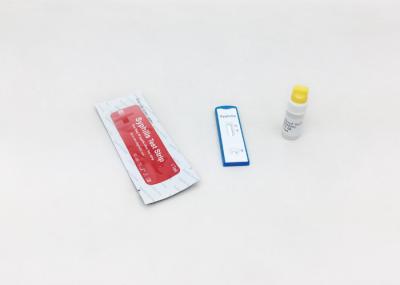 Um Immunoassay cromatográfico rápido da tira do jogo 4mm do teste da casa da sífilis da etapa