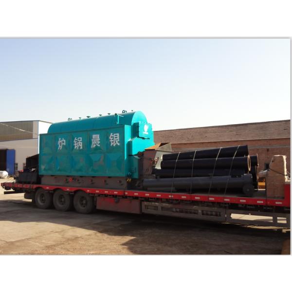 Horizontal Coal Fired Steam Boiler , DZH Series Industrial Biomass Boiler