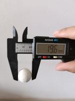 Esfera cerâmica de óxido de alumínio cinza 25% para aplicações de alta temperatura