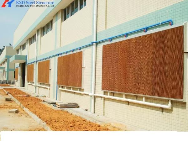 Galvanized Steel Poultry House with Cage Feeding System for Layers & Broilers