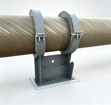 Pipe Supports & Hangers For Pipe Diameters 1/2 Inch To 48 Inches With High Corrosion Resistance And Customizable Sizes