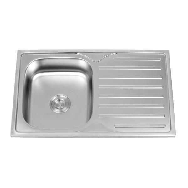 sS201 определяют размер кухонную раковину 80X50cm с Drainboard 3 отверстия крана