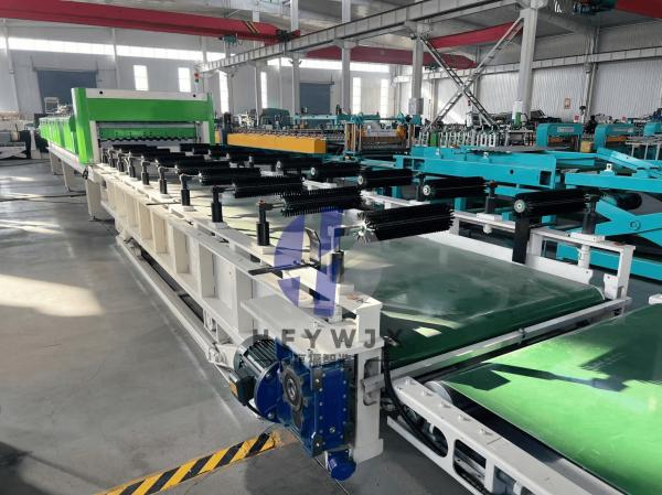 C8 C21 Dual Layer Steel Roof Roll Forming Machine For Dual Profile Metal Roofing Sheets