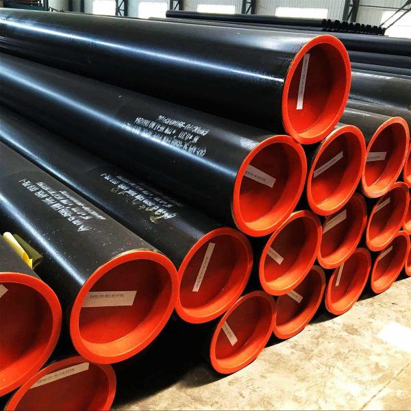 ASTM A214 JIS G3461 STB340 STB410 Round ERW Steel Tubes Thick Wall 350mm