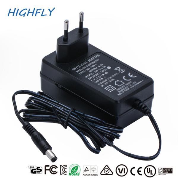 30W 12V 2.5A Power Supply Power Adapter 100% Full Load Burn In Test Private Housing