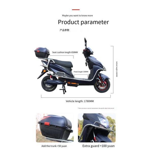 60-72V Voltage Sportbikes Direct Custom Colour Electric Motorcycle for Adult Riders