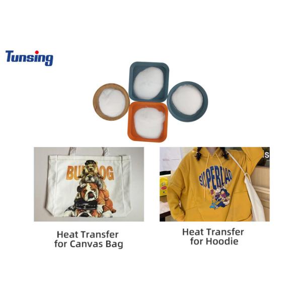 DTF Hot Melt White Soft DTF Powder for DTF T- Shirt Heat Transfer Printing