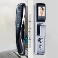 Fechadura de porta de liga de alumínio com câmera Fechadura de porta digital de apartamento RoHS